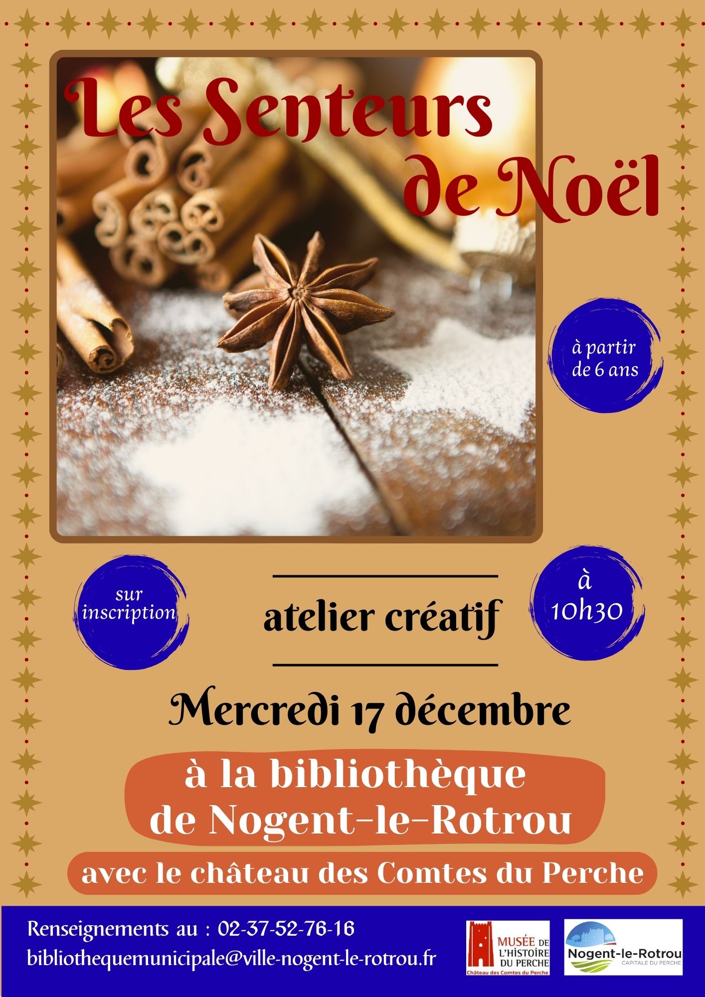 Atelier créatif - Les senteurs de Noël