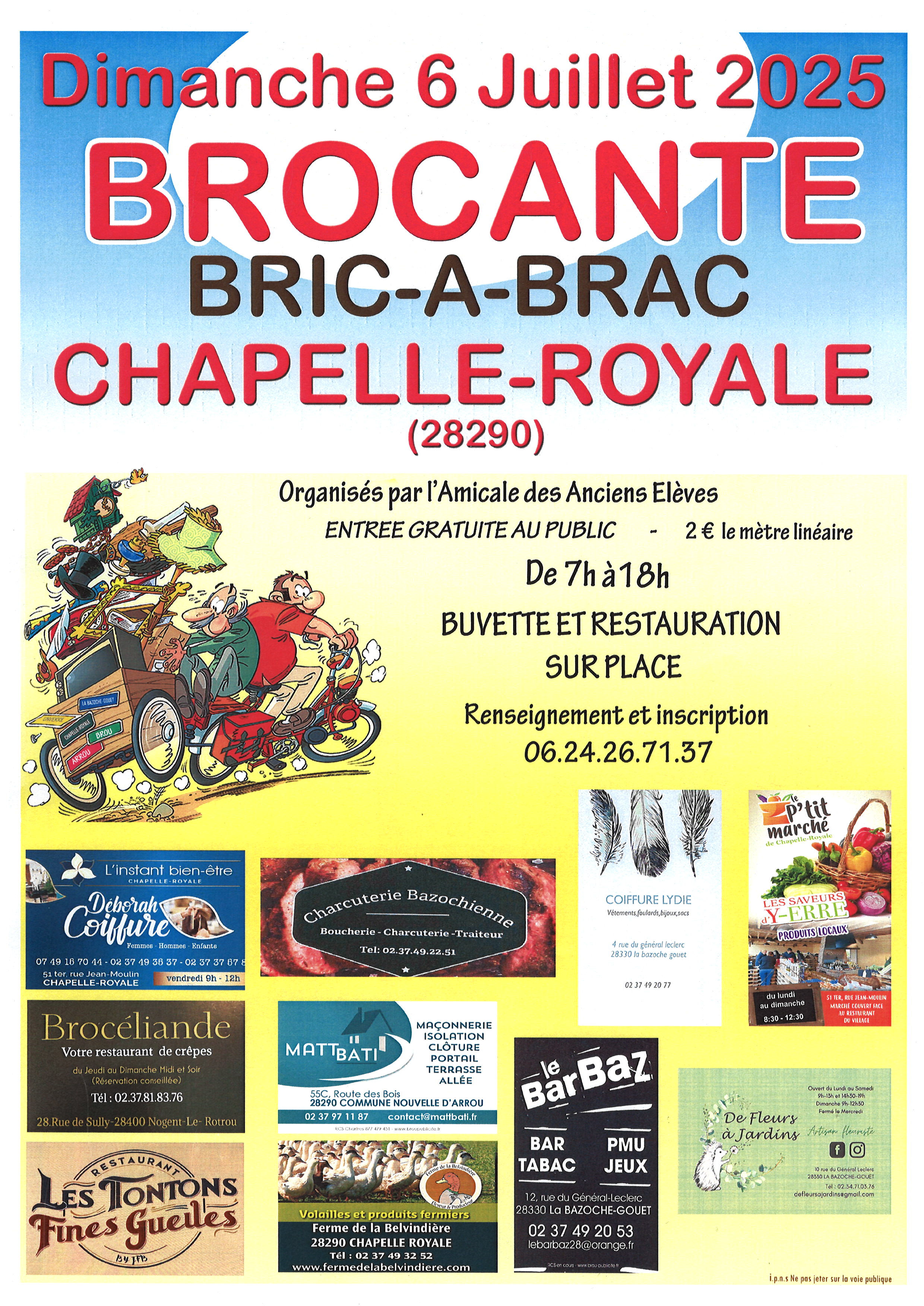 la CdC du Perche : Brocante - Chapelle-Royale