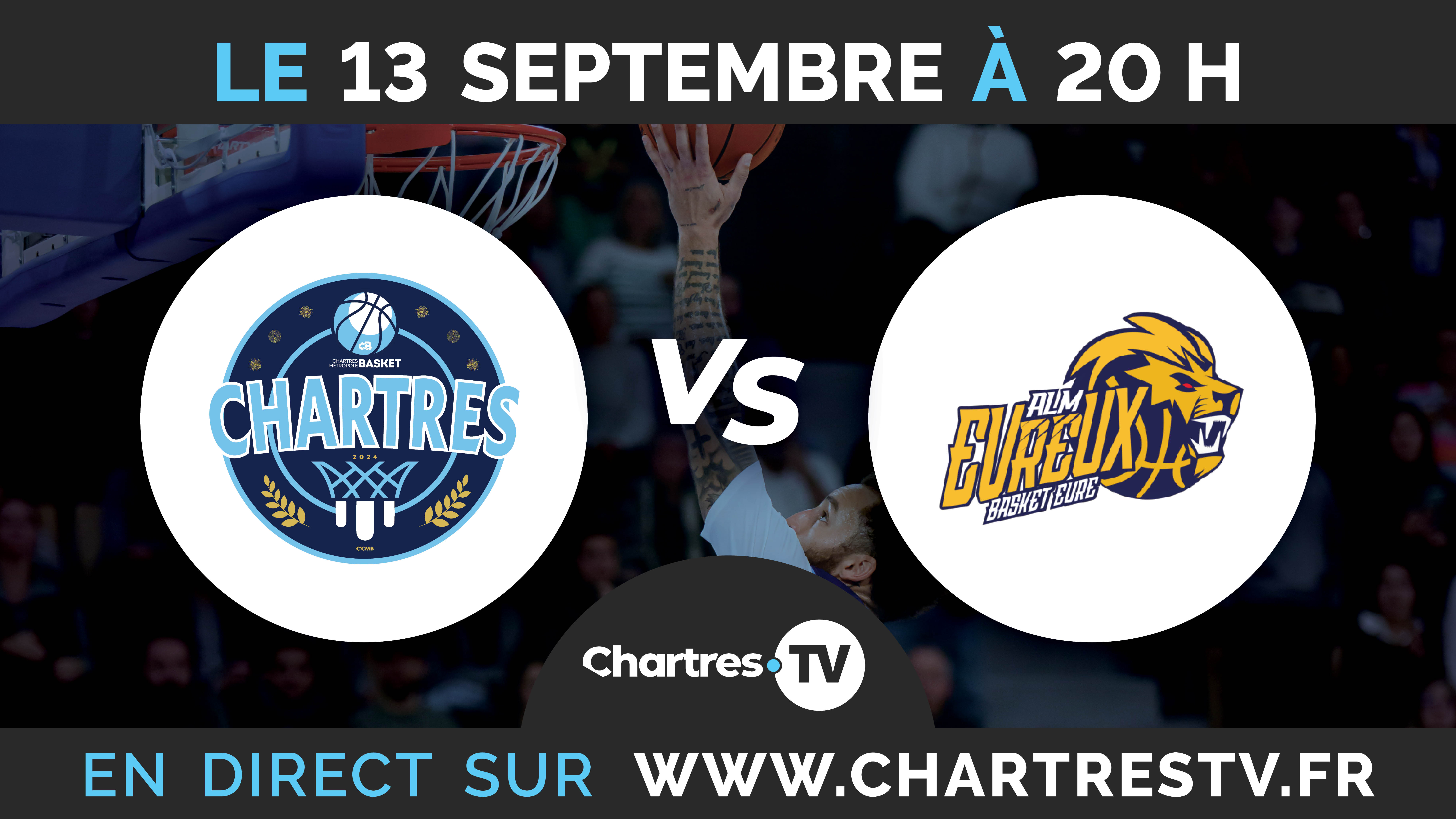 C'Chartres Métropole Basket Masculin vs ALM Évreux