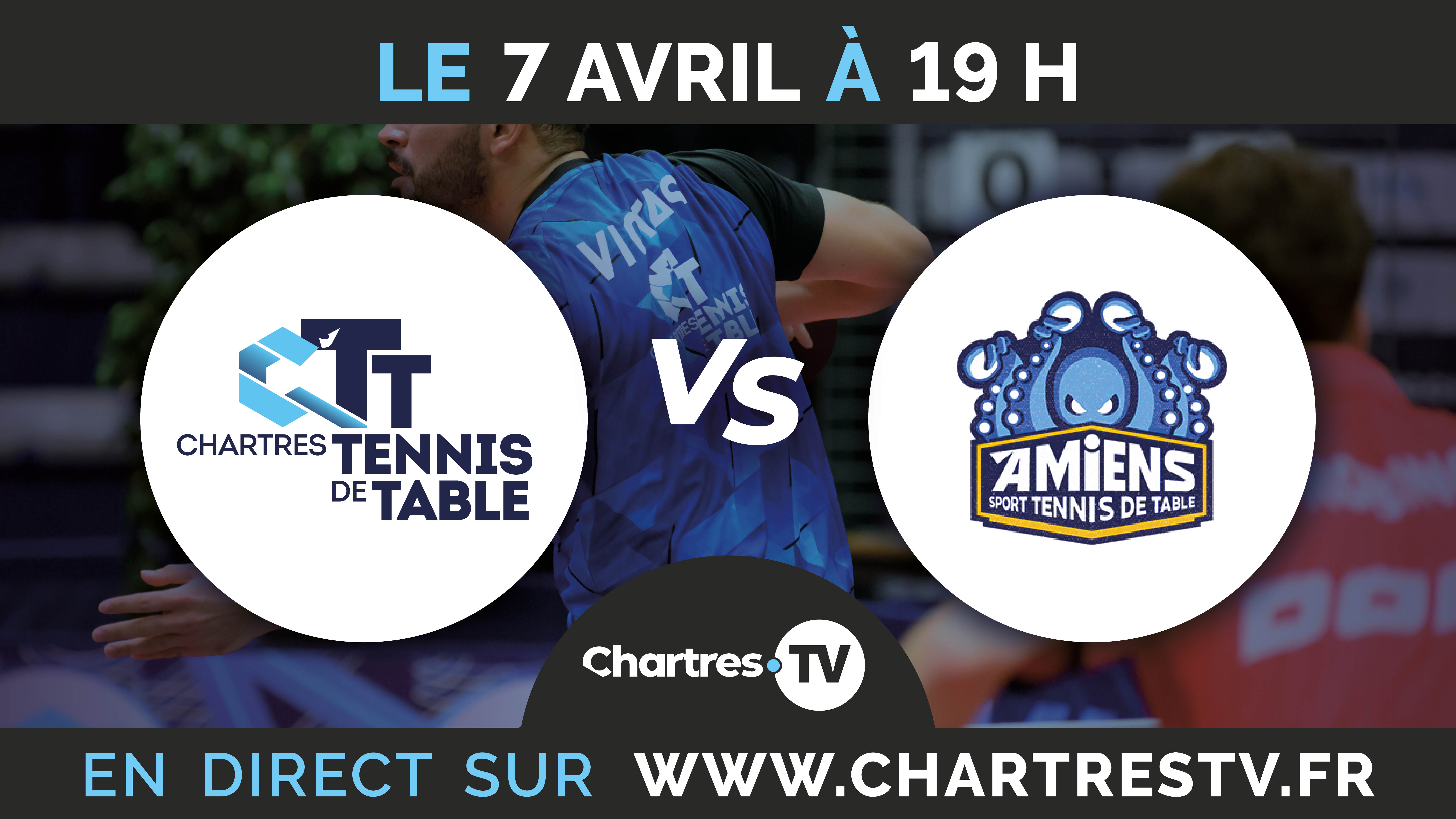 C'Chartres Tennis de table vs Amiens