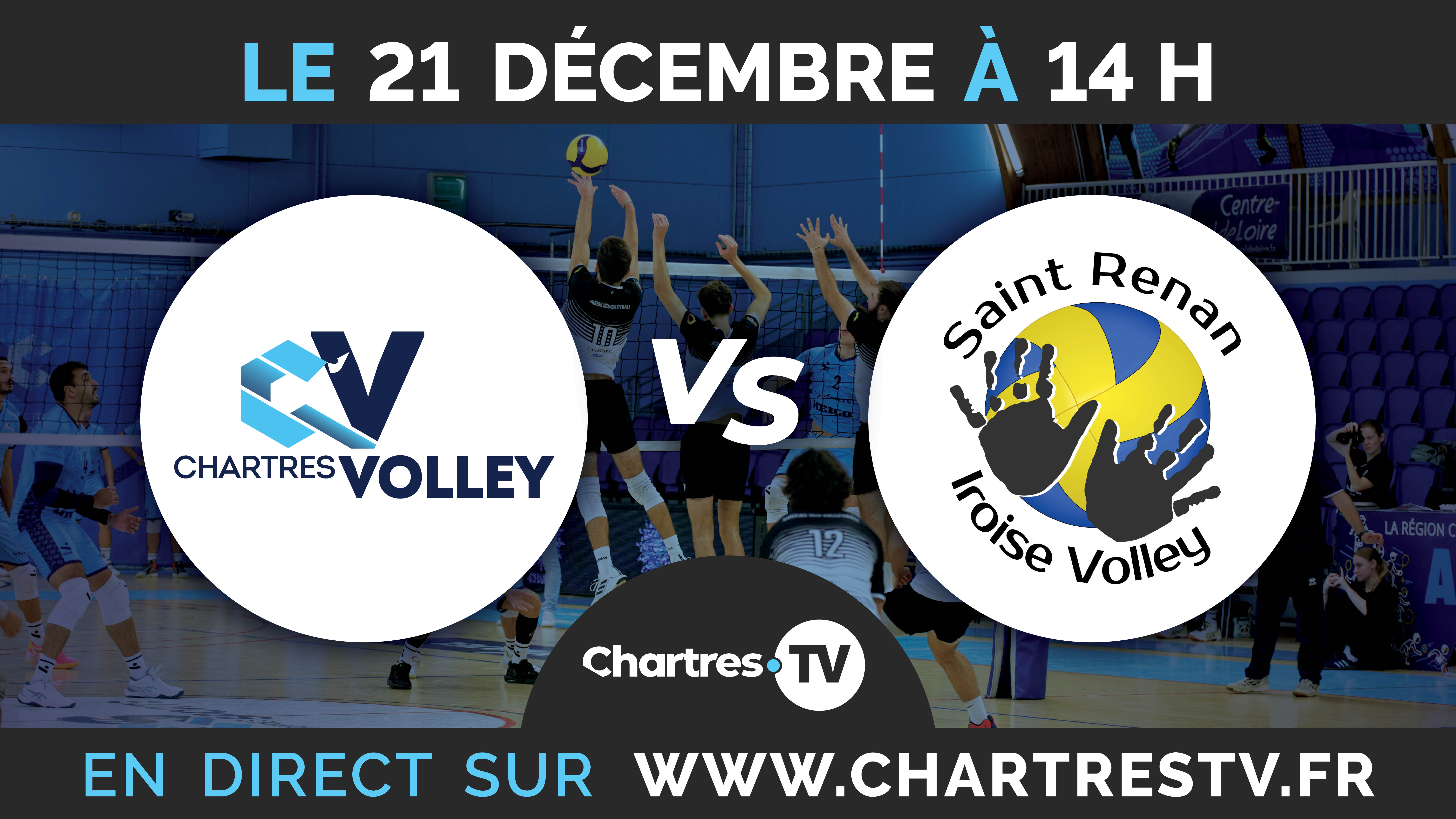 C'Chartres Volley vs St Renan Iroise