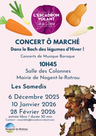 la CdC du Perche : Concert Ô marché -- janvier 2026