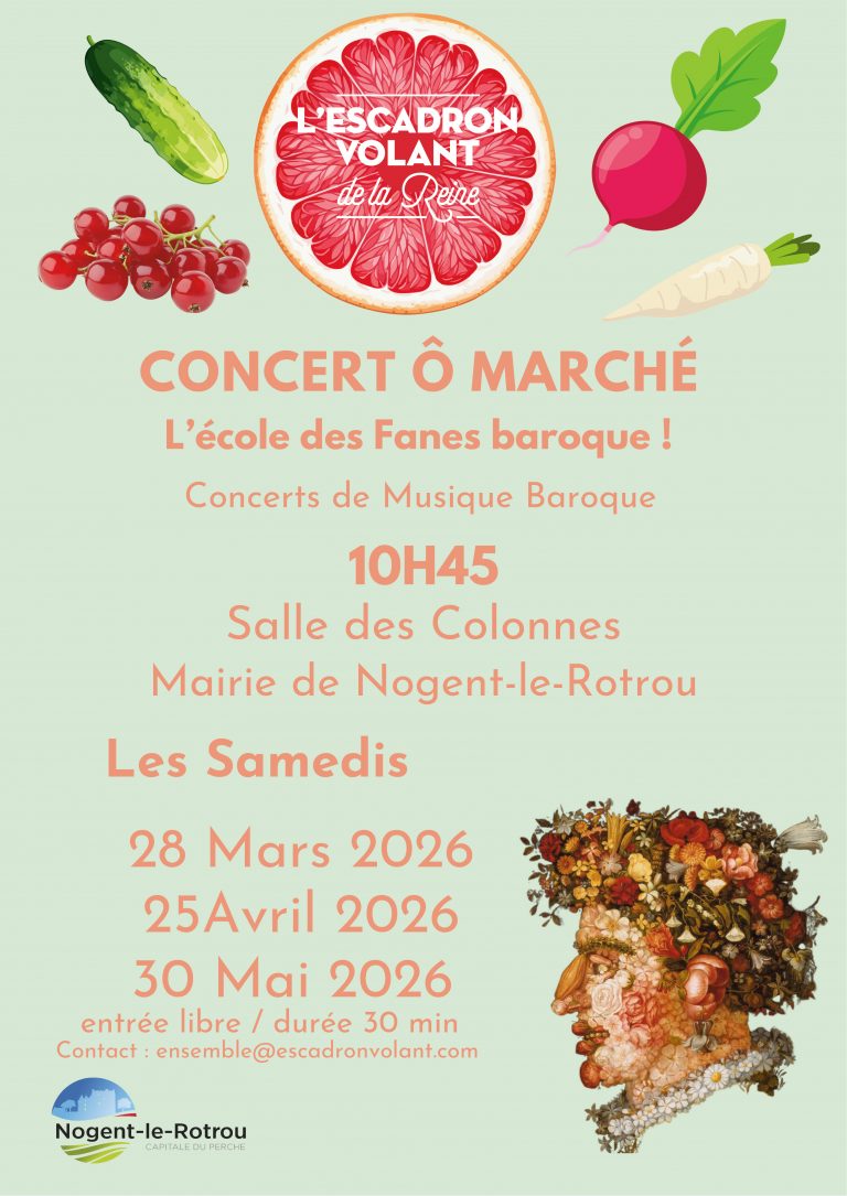 la CdC du Perche : Concert Ô Marché - Mars 2026