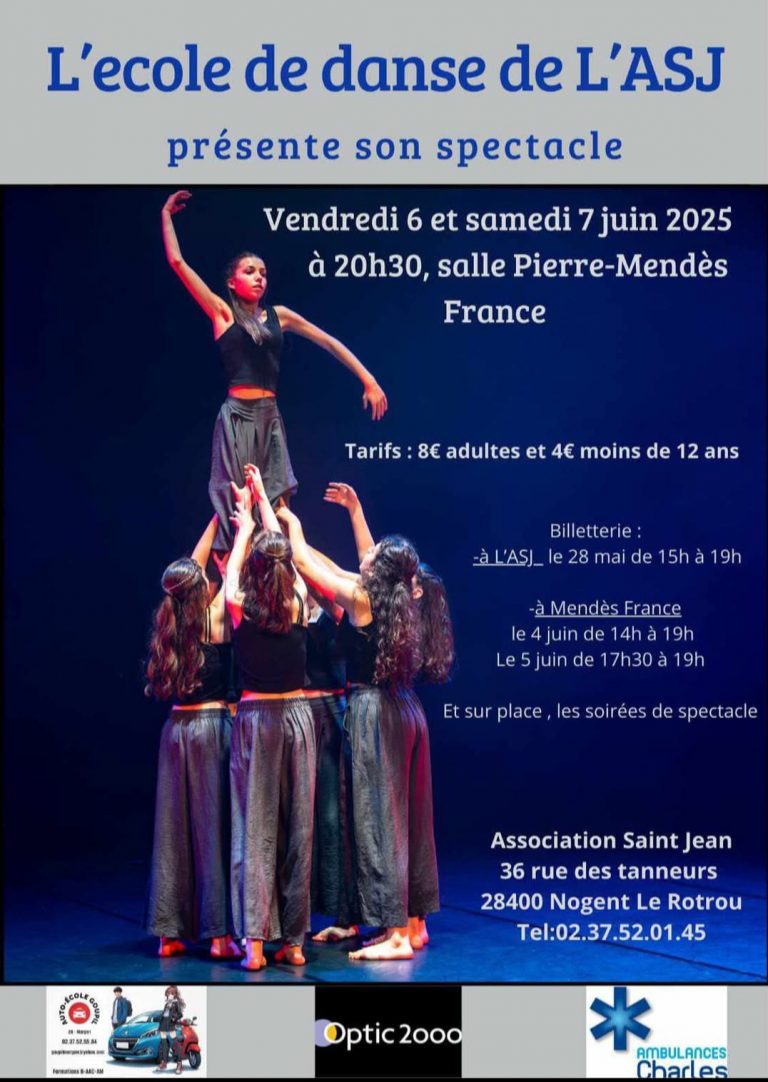 Spectacle de l'école de danse de l'ASJ