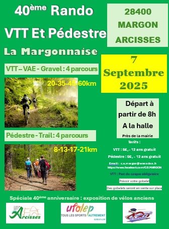 la CdC du Perche : La randonnée margonnaise 2025