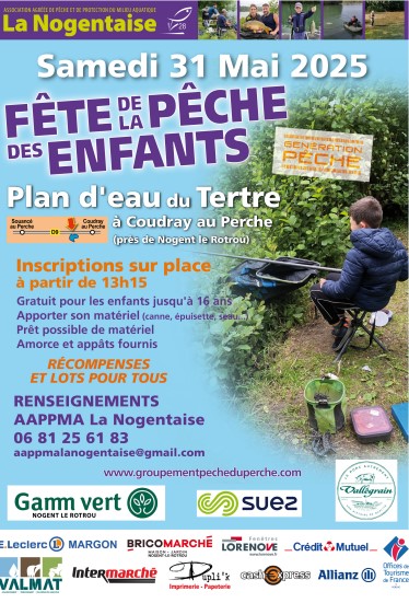 la CdC du Perche : Fête de la Pêche des Enfants