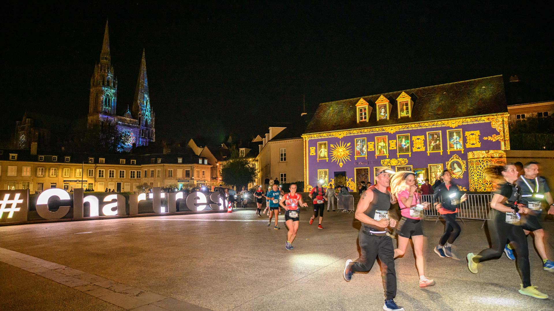 Trail in Chartres en lumières 2026