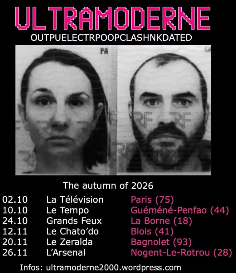 la CdC du Perche : Les Jeudis Sonnants - Ultra Moderne (electro clash)
