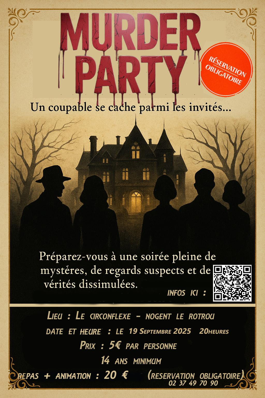 la CdC du Perche : Murder Party
